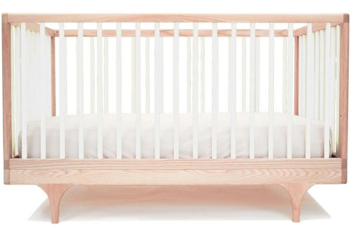 Lit Bebe Evolutif Caravan 70 X 140 Cm Bois Blanc
