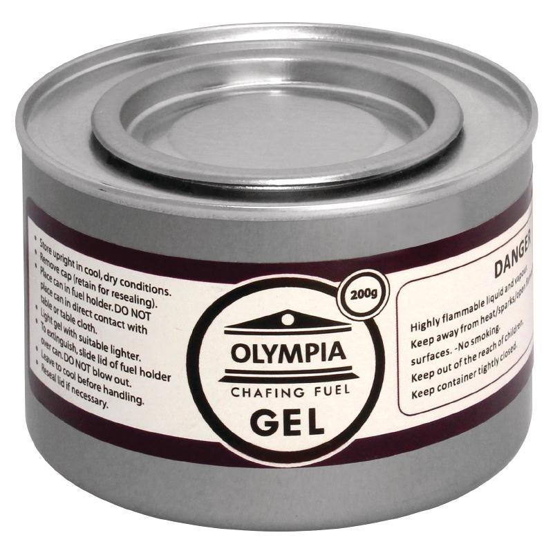 Olympia - gel combustible pour chafing dish 200 grs_0