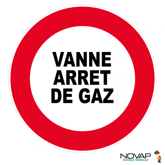 Panneaux rigides ronds 300 mm prévention incendie - PNRPSC-NV04/VNAG_0
