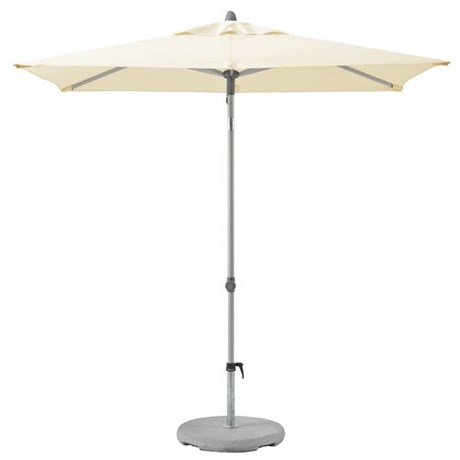 PARASOL CENTRÉ NEW PUSH-UP ÉCRU 210 X 150 CM