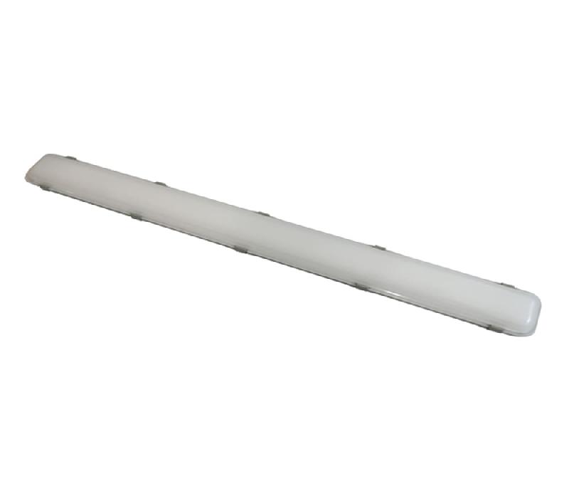 Réglette LED étanche IP65 - 4400 lm, 52W - lumière chaude 4000K - faisceau large 120°_0
