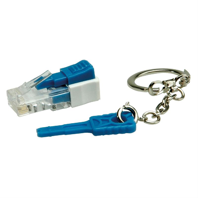 ROLINE Port lock RJ45 avec clé_0