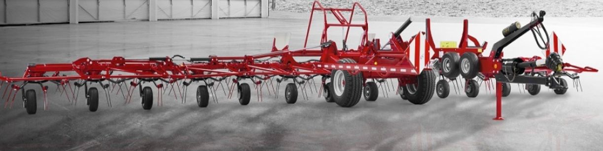 Spider 1500/14 t faneuse rotative robuste avec 14 rotors - sip - largeur de travail 14,80 m_0