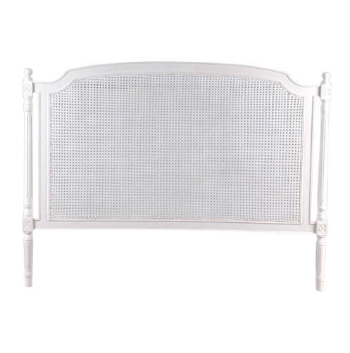 Tête de lit Helena 150 cm -  Blanc Autre Bois Amadeus 160x5 cm - blanc Bois massif 3520071025544_0