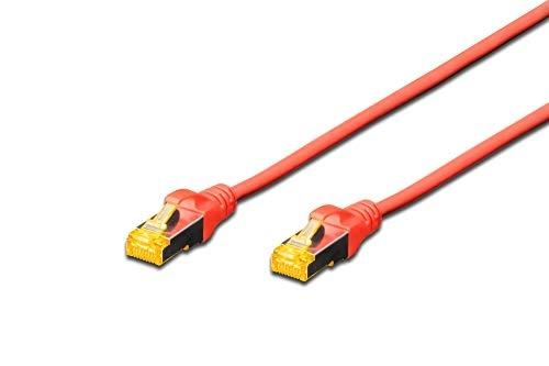 DIGITUS DK-1644-A-150/R - Câble réseau Cat6A S/FTP (S-STP) 15 m - Rouge - Connecteurs RJ-45 Mâle/Mâle_0