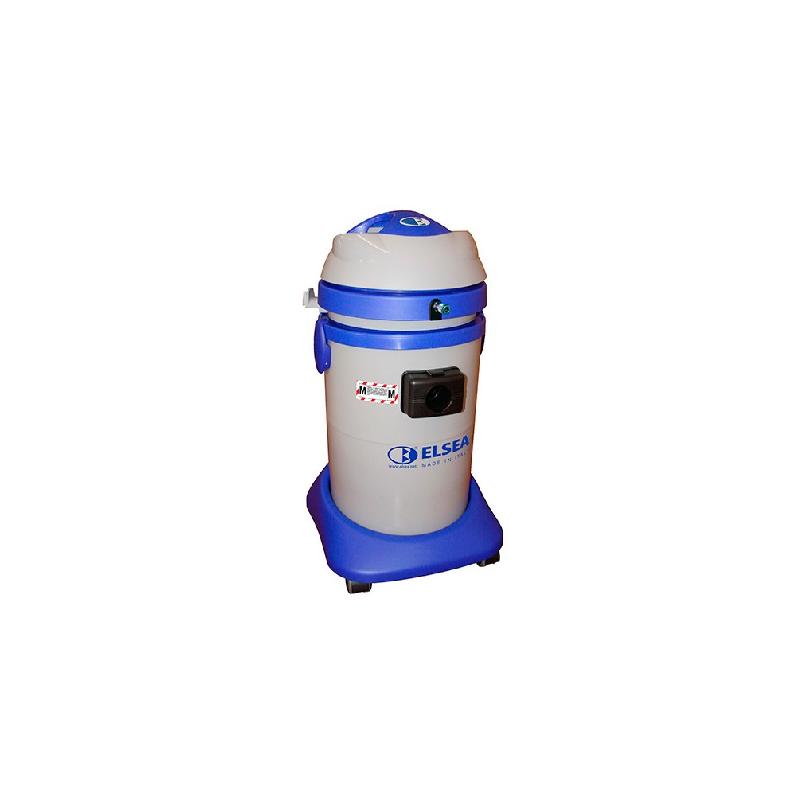 Aspirateur eau et poussière 37L Cat. H - Pour outils pneumatiques autonettoyant - 230V 1200W - ELECT 125 M - EMDP125A - Elsea_0