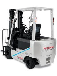 Chariot frontal électrique Nissan Forklift 4 roues - Série BX - 48 Volts - 2,5 tonnes - Châssis court et long_0