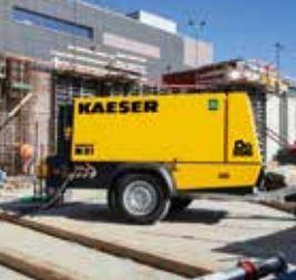 Compresseur puissant M 82 - 7 à 14 bar avec moteur Deutsch V3307-Cr-T et option génératrice 8,5/13 kVA_0