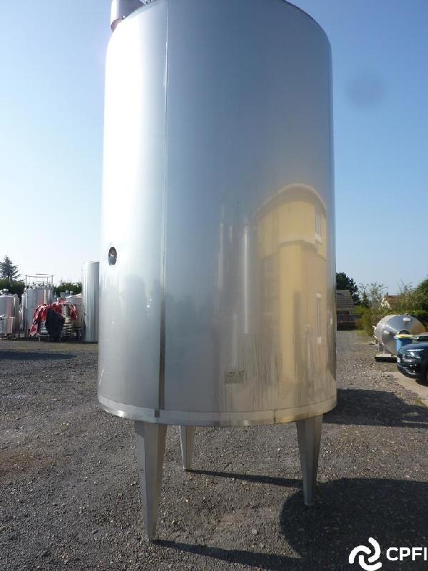Cuve Pierre Guérin 7000 L - Isolation neuve - Inox 304L - Agitation Tri-pâle_0