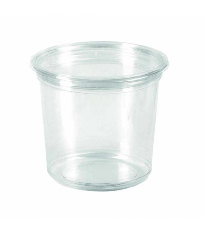 FHC ecolupack FHC - 600Pcs - Pot Deli rond PLA transparent  Ø 14,3cm H69mm 750ml - FHC210DERD25_0