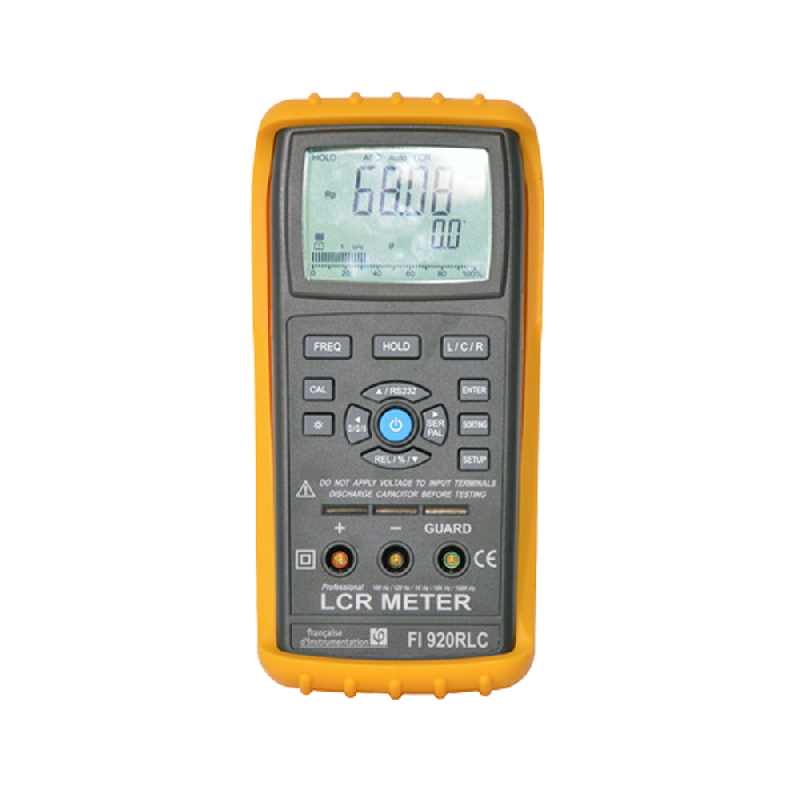 FI920RLC - Pont de mesures RLC portable avec fonction SmartCheck et palpeur frontal pour connexion directe_0