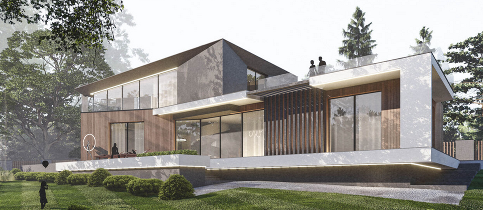 Maison préfabriquée en acier 380 m2, à deux étages - ISKVILLA3_0