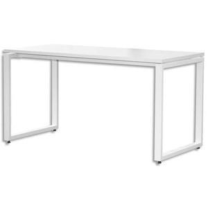 Mt international bureau mt1 élegance coloris blanc - dimensions : l120 x h74 x p67 cm_0