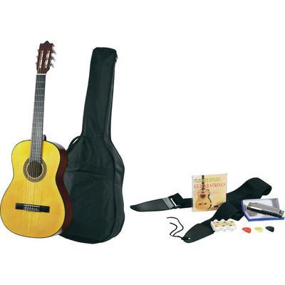 SET GUITARE DE CONCERT MSA MUSIKINSTRUMENTE 4/4 NATUREL AVE