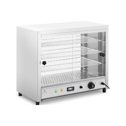 Royal Catering - Royal Catering RC-WC001 Vitrine Chauffante Présentoir Chauffant De Maintien Au Chaud À Poser(1 000 W, 30 - 85 °C, 3 Grilles De - a_0