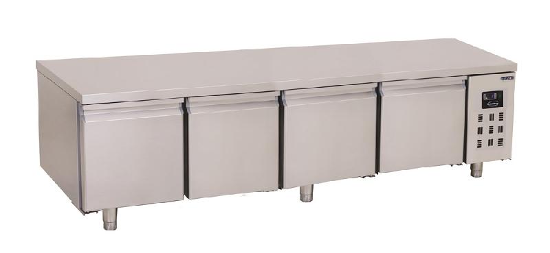 Soubassement réfrigérée 4 portes option tiroirs pro line - 7489.5082_0