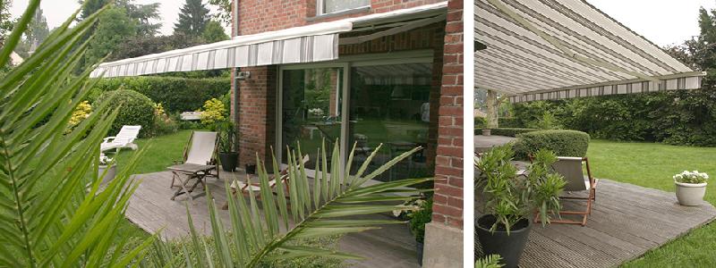 Store banne Figari - toile Dickson, motorisation Somfy, bras FRANCIATECH_0