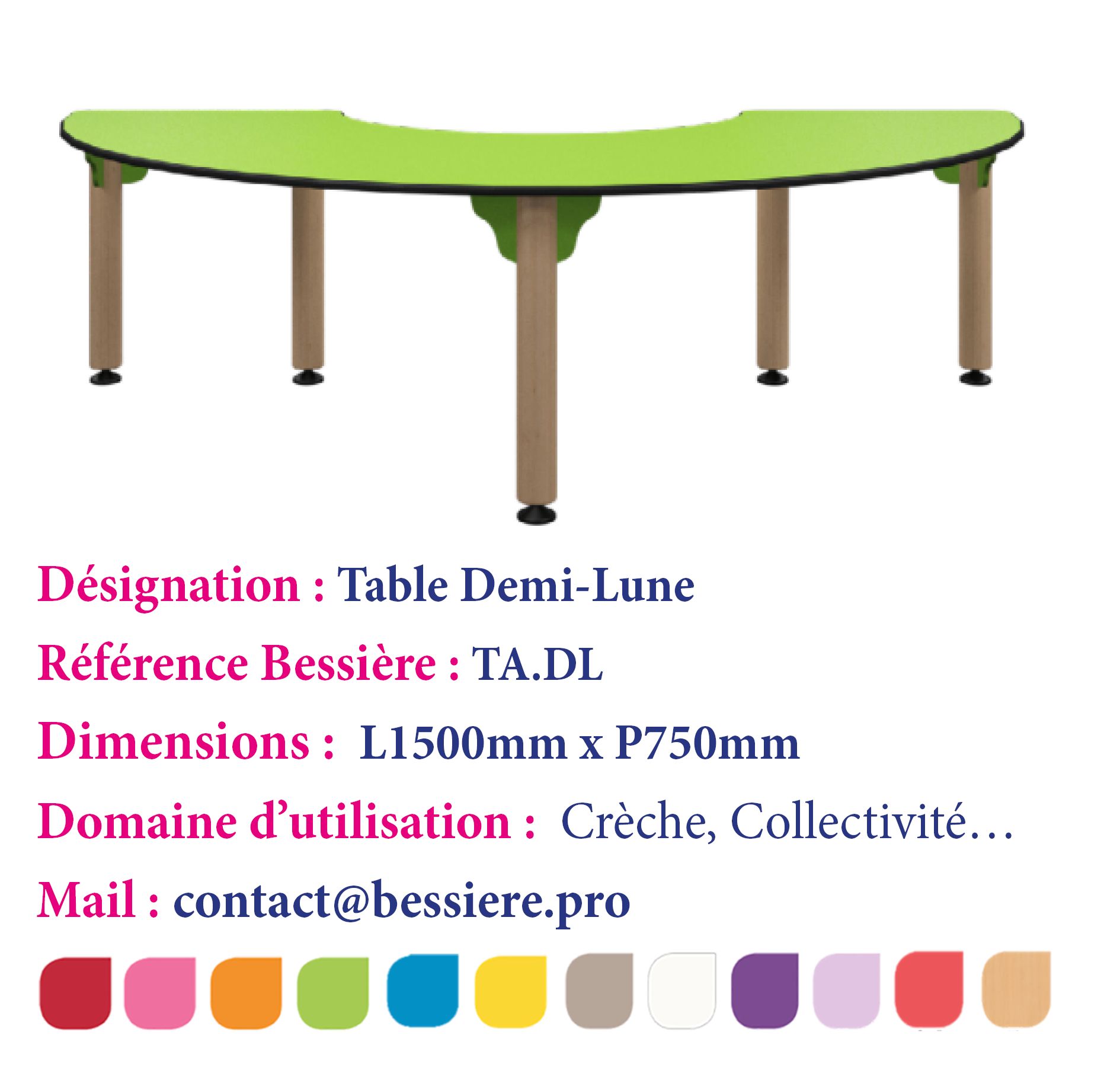 Table demi lune_0
