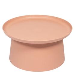 Table rose en   -  Rond Plastique Amadeus 70x70 cm - rose 3520071963822_0