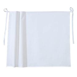 Molinel Tablier de cuisine chef blanc 85 cm x 10 - blanc textile 83030051_0