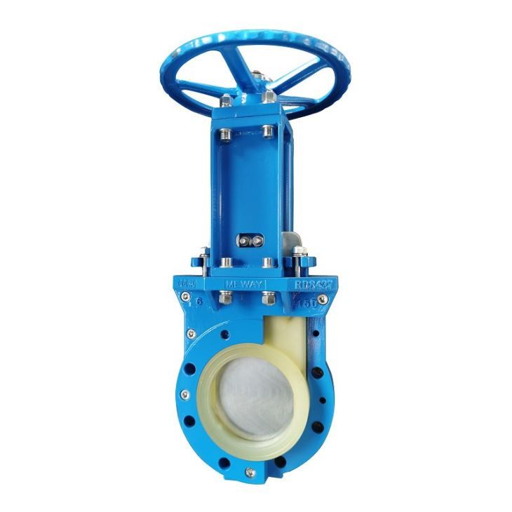 Vanne à guillotine - meway valves - manuelle à lisier_0