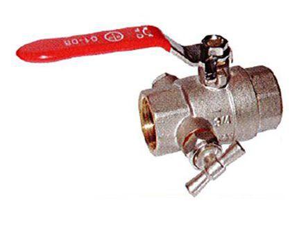 Vanne a sphere laiton passage integral ff purge - 26*34_0