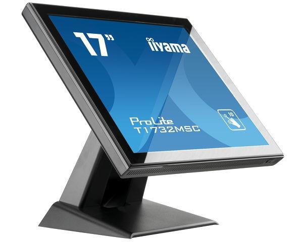 Écran tactile IIYAMA ProLite T1732MSC-B5X - 17'' LED - 1280x1024 pixels - Technologie capacitive projetée - IP54 - Plusieurs pressions_0