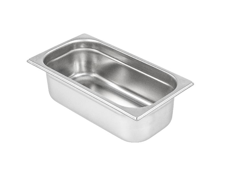 Bac Gastronorme 1/3 AISI 201 - Profondeur 100 mm - Contenance 4,5L - CASSELIN_0