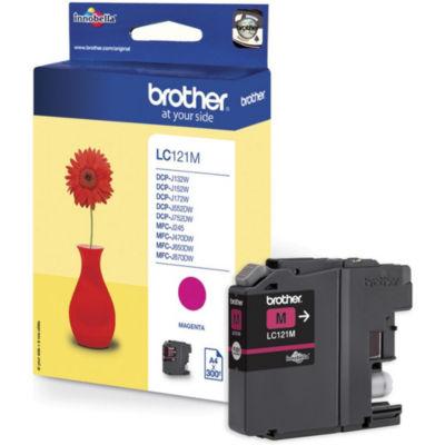 Brother LC121 Cartouche d'encre originale - Magenta_0