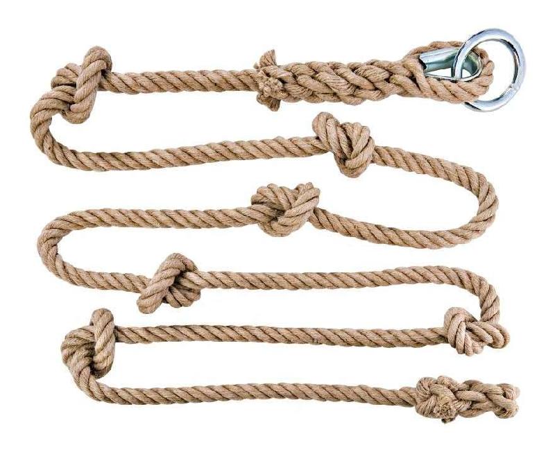 Support D'Entraînement Cheval Parelli - Corde Souple 2 Noeuds Taille 1/4 - E&M
