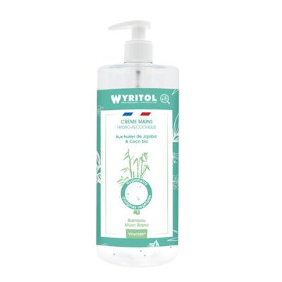 Crème hydroalcoolique Wyritol bambou musc 500 ml_0