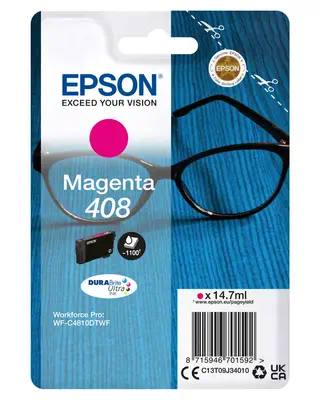 Epson Singlepack Magenta 408 DURABrite Ultra Ink_0