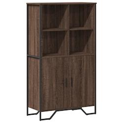 Helloshop26 - Buffet bahut commode armoire meuble de rangement organisateur cuisine salle de séjour salon haut 79,5 x 35,5 x 137,5 02_0033928 - 30002_0