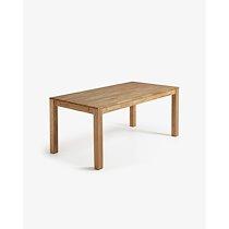 LF Table de salle à manger Indra table chêne 180/260 x 90 cm_0