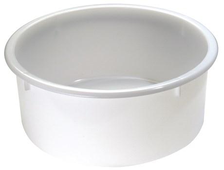 MATFER - BAC À PÂTONS PEHD BLANC ROND D.480 MM 24 L - 510532