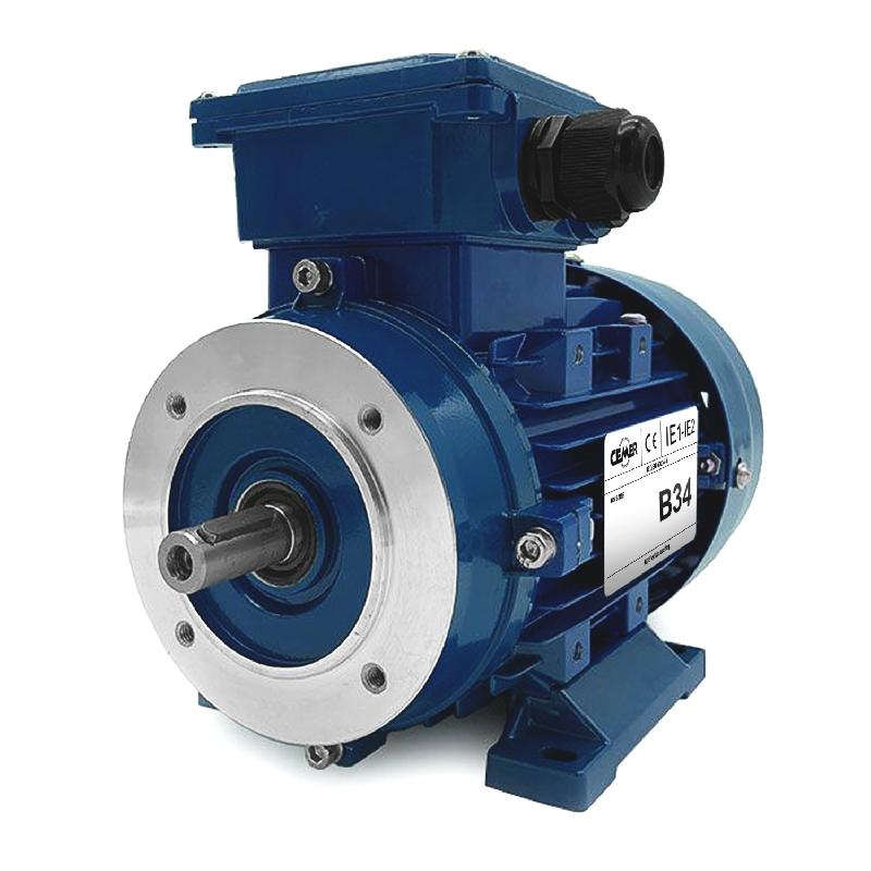 Moteur électrique 230/400v 18,5 Kw 3000 Tr/min  Cemer Ms Alu - Bride B34_0