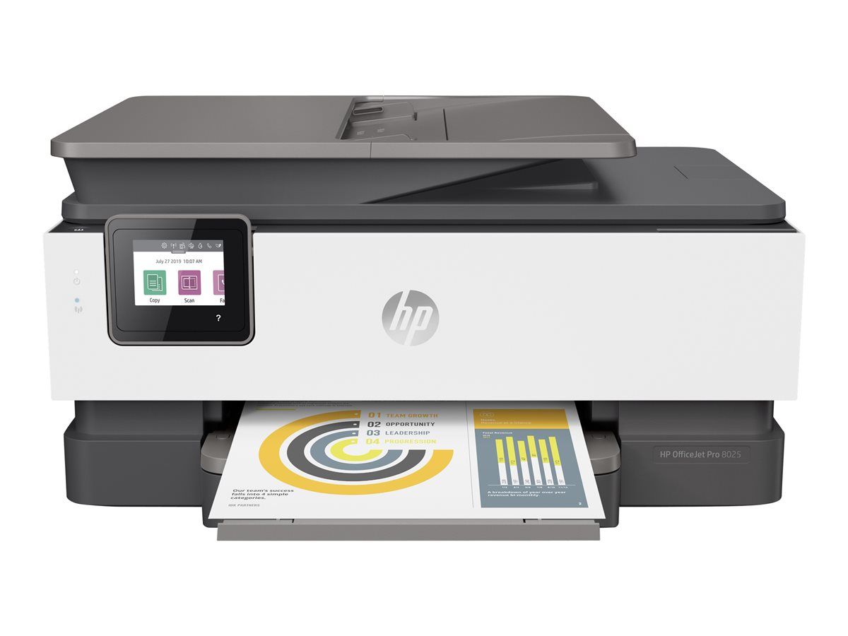 Imprimante multifonction couleur hp officejet pro 8025 blue aio 29 ppm a4 ref 3uc61b_0