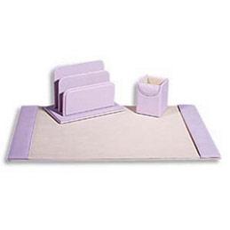 PARURE DE BUREAU MANDOLINE - SET DE 3 PIèCES - VIOLET