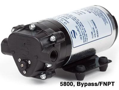 Pompe à membrane silencieux et puissant, pour toute application transfert et de recirculation  aquatec - série 5800 bypass_0