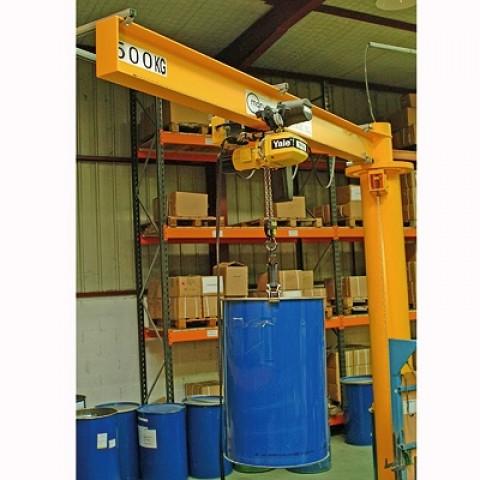 Potence de levage à flèche type FM 360° - capacité 150 à 500 kg - rotation 360°_0