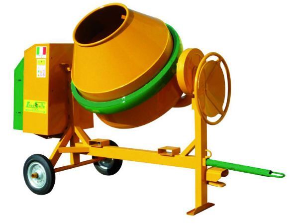 Bétonnière traditionnelle S 500 - Lino Sella - capacité cuve 500L, moteur électrique/diesel/essence_0