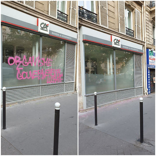 Verre IDF - Traitement des tags à la peinture sur verre, rideau métallique et façades - Nettoyage, réparation et protection_0