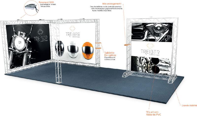 Stand arena 9 m² - autoportant_0