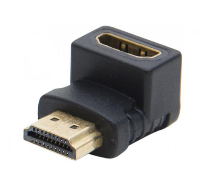 Adaptateur HDMI or mâle/femelle coudé 90° - modèle A 128294 - contacts plaqués or_0