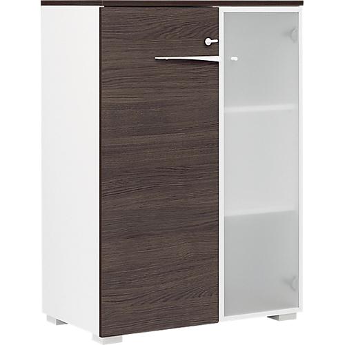 ARMOIRE MIHAUTE GAUTIER OFFICE XENON 800 X 450 X 1Â 140 MM IMITATION