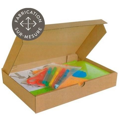 Boîte postale écrue - Multi-usages, esthétique neutre, en carton solide - Référence 530100_0