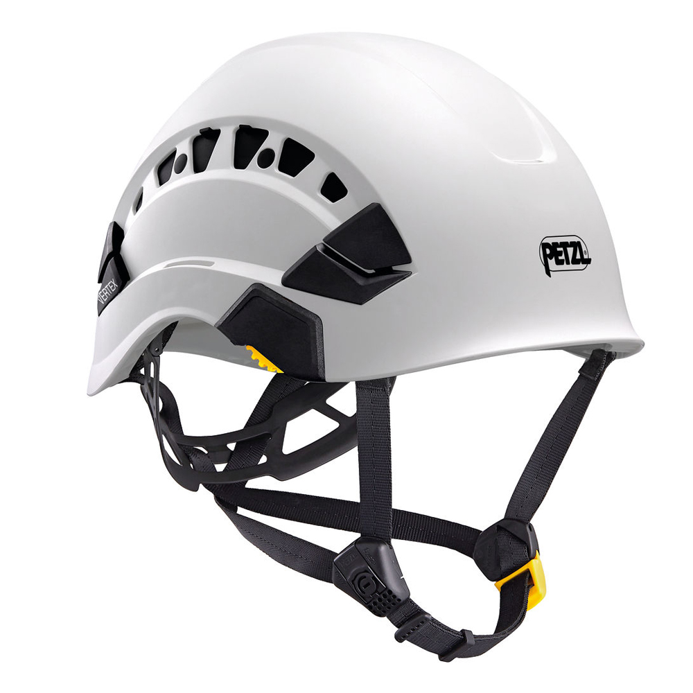 Casque de protection ventilé VERTEX (Blanc) - ABS ultra léger avec visière escamotable et volets d'aération - PTC550_0
