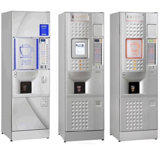 Distributeur combiné chaud/froid - Sagoma Milano et Caffè Europa - Technologie de pointe et écran multimédia_0
