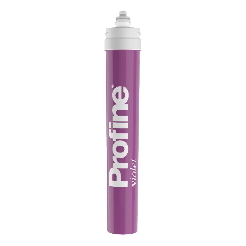 Filtre à eau profine violet large - filtration calcaire + charbon actif ions argent et sédiments 0.5 microns_0