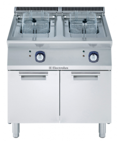 Friteuse 2 cuves de 15 L - résistances externes - 2 paniers inclus - modèle 371082_0